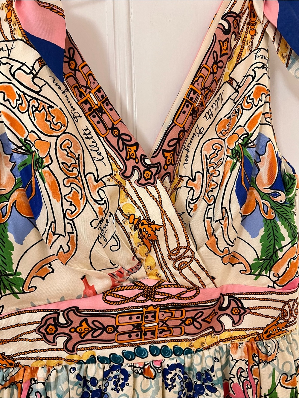 Collette Dinnigan for Anthropologie Silk Dress- Size Small / 4-6 - Picture 4 of 7